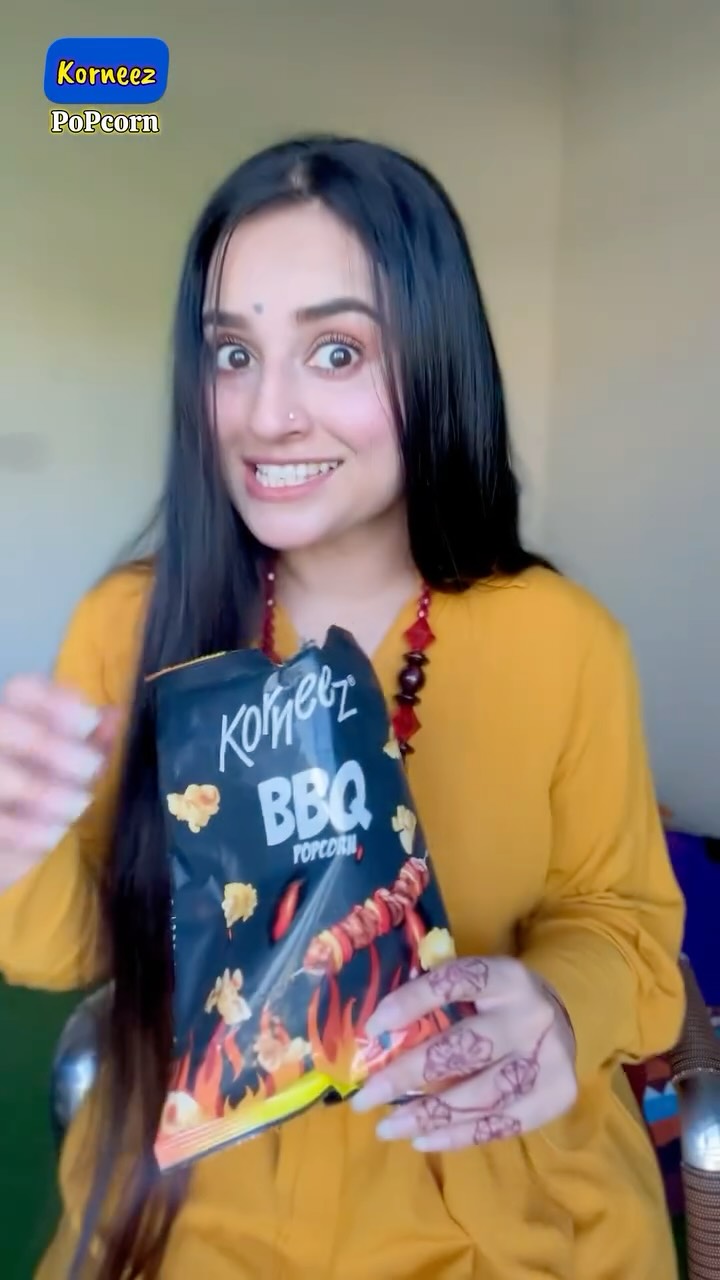 Korneez BBQ popcorn reel